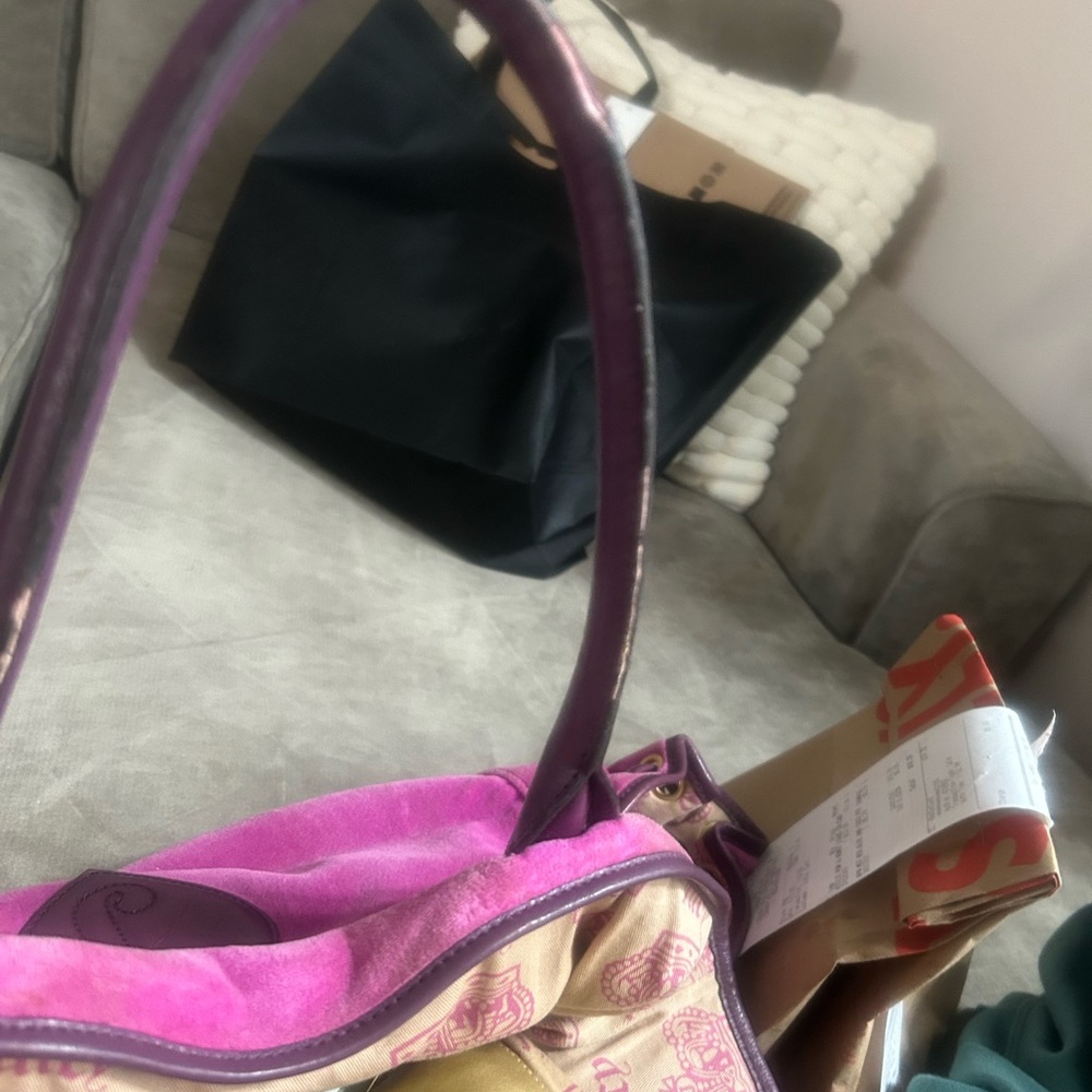 Juicy Couture Violet Tote with Gold Accents - Picture 5 of 12